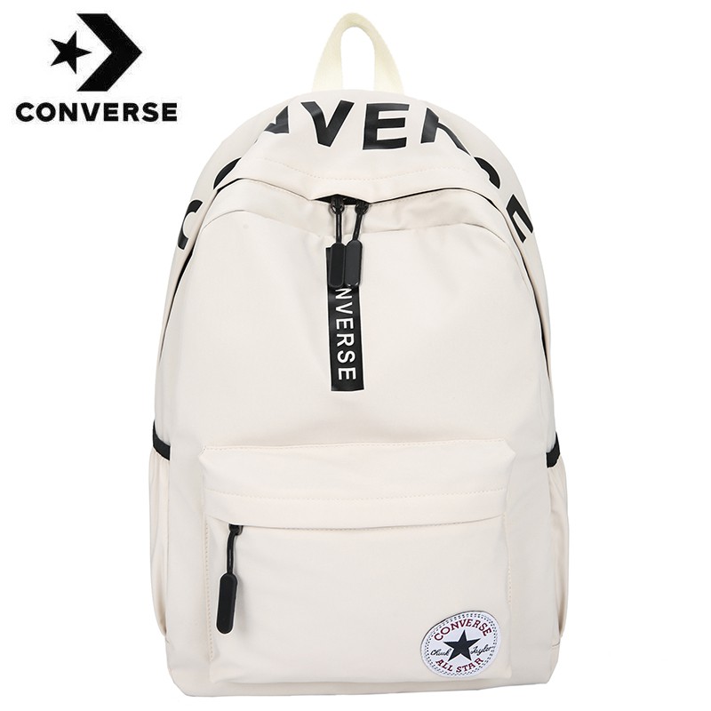 Converse  กระเป๋านักเรียนแฟชั่นกระเป๋าเป้สะพายหลังขนาดใหญ่