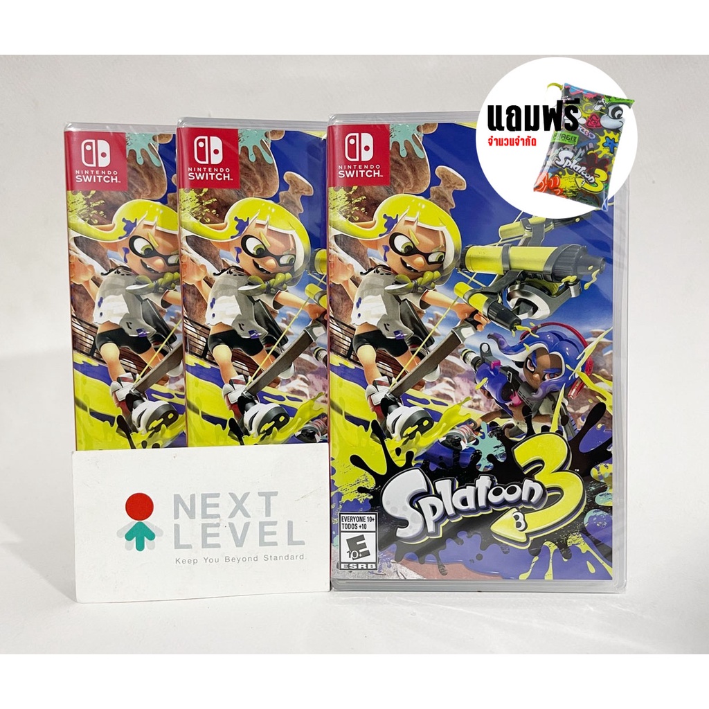 ทักแชท โค้ดลด10 NSW Splatoon 3 Eng - nextlevel.gshop - ThaiPick