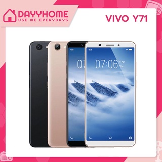 💥พร้อมส่ง -ขายส่ง💥 vivo Y71(แรม3 รอม 32) หน้าจอ5.99นิ้ว ใสได้2ซิม แถมเคส  แท้100% ประกันร้าน