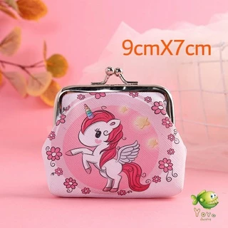 YOYO กระเป๋าใส่เหรียญ ภาพการ์ตูน กระเป๋าปิ๊กแป๊ก กระเป๋ามินิ Coin Purse
