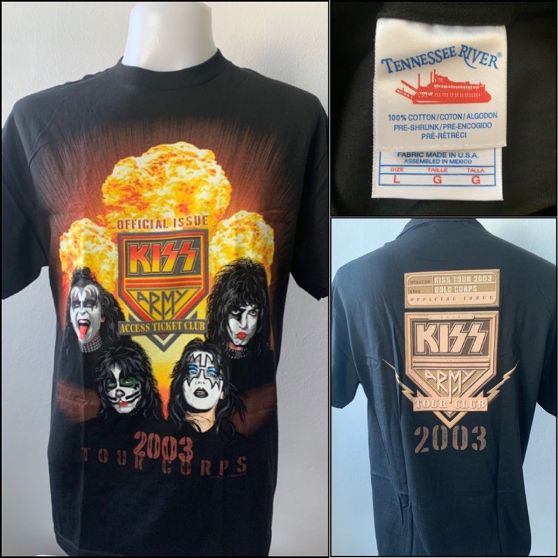 เสื้อวง KISS 2003 Tour Corps