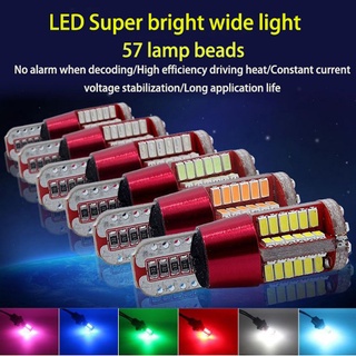 หลอดไฟที่จอดรถยนต์ T10 Led 192 W5W Super Bright 57Smd Canbus 3014 1 ชิ้น