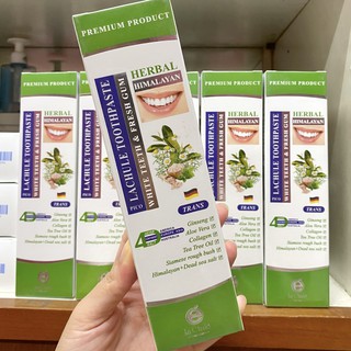 ยาสีฟันลาชูเล่ ยาสีฟันสมุนไพร ผสมเกลือฮิมาลายัน Herbal Himalayan Lachule Toothpaste