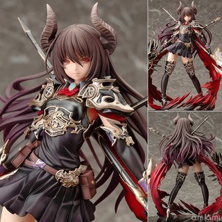 Figure ฟิกเกอร์ Model โมเดล จากเกมส์ Rage of Bahamut เรจออฟบาฮามุท Forte the devoted นักรบมักรดำ ฟอร์เต้