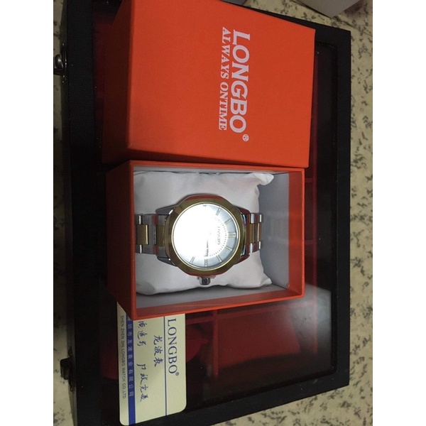 ขายราคาทุน นาฬิกา LONGBO 2กษัตริย์ ของใหม่แท้100% อุปกรณ์ครบ