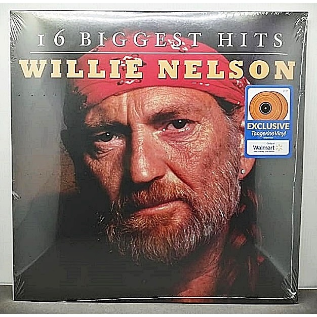 แผ่นเสียง Willie Nelson ชุด 16 Biggest Hits 2LP Orange Vinyl *แผ่นใหม่ ...