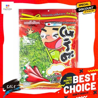 โนริตะสาหร่ายอบกรอบรสเผ็ดร้อน 4 กรัมX12 NORITA SEAWEED CHILLI 4 GX12