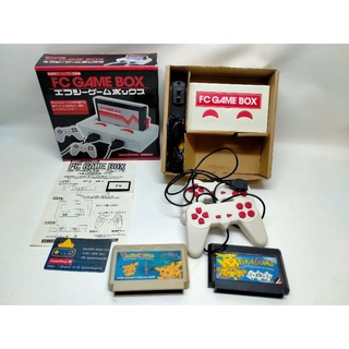 เครื่องเกม Famicom งานจีน ไฟไทยพร้อมเล่น แถมเกม 2 ตลับ เล่นได้ปกติครบกล่องระบบAVภาพสวยชัด