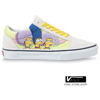 VANS OLD SKOOL X THE SIMPSONS THE SIMPSONS  THE BOUVIERS SNEAKERS สินค้ามีประกันแท้