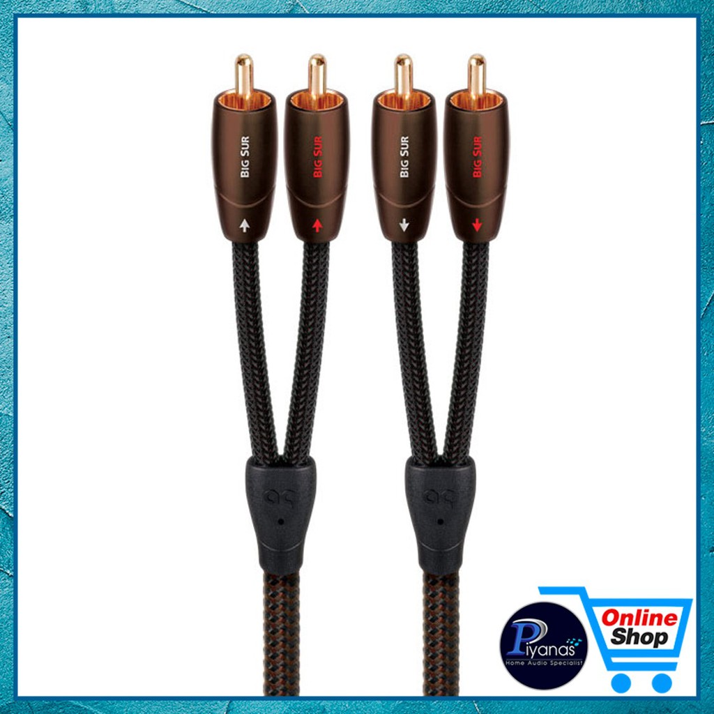 AUDIOQUEST : BIG SUR RCA TO RCA (1 M.)/piyanas electric/ปิยะนัส อิเล็คทริคส์