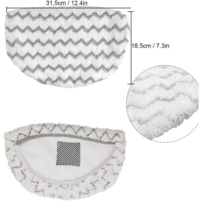 Vhbw 2x Housses De Rechange Compatible Avec Bissell PowerFresh 1440