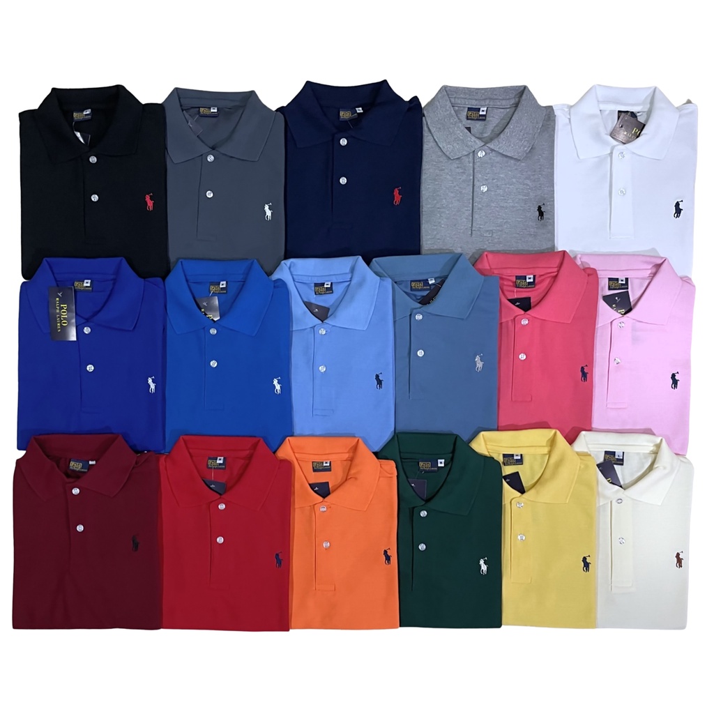 เสื้อคอปกปัก โปโล ม้าเล็ก ส่งไวส่งเร็วส่งจริง งานเกรดพรีเมี่ยม สีเพิ่มเติม (มีโค้ดหน้าร้านลดเพิ่มครับผม) - รูปที่ 2