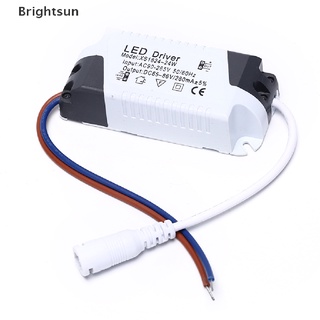 [Brightsun] อะแดปเตอร์พาวเวอร์ซัพพลายไดรเวอร์ Led พลาสติก สําหรับหลอดไฟ Led