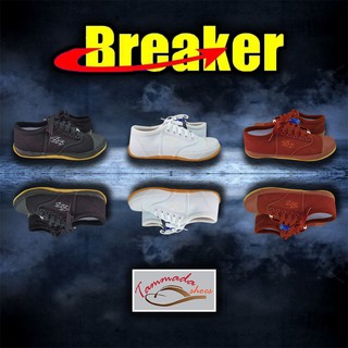 รองเท้าผ้าใบ Breaker รองเท้านักเรียน เบรกเกอร์ รุ่น bk-4 รองเท้านักเรียนผ้าใบสีขาว