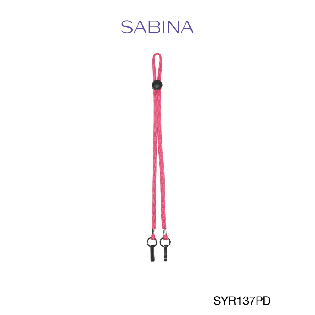 Sabina อุปกรณ์เสริมสำหรับเกี่ยวสายคล้องหน้ากาก รหัส SYR137PD สีชมพูเข้ม