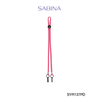 ราคาSabina อุปกรณ์เสริมสำหรับเกี่ยวสายคล้องหน้ากาก รหัส SYR137PD สีชมพูเข้ม