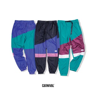 กางเกงขายาว Carnival Colorblocked Outdoor Nylon Pants ( Green ) [ลิขสิทธิ์แท้ / ป้ายไทย]