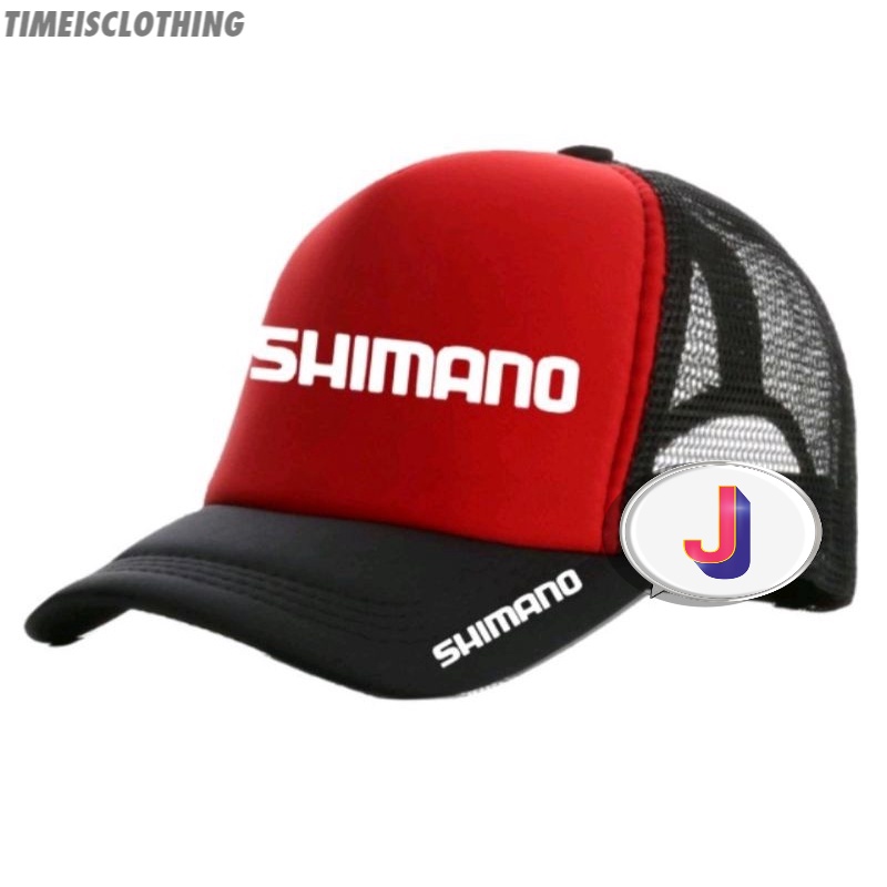 หมวก Shimano Black Red Trucker TIC
