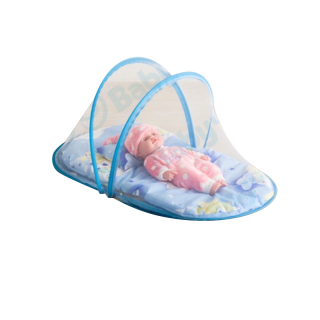ส่งฟรีHello Babyที่นอนเด็กอ่อน มุ้งครอบเด็ก ที่นอนมุ้งครอบเด็กพับได้ มุ้งกันยุง พับเก็บได้ แถมที่นอน+หมอน ชุดสามชิ้น