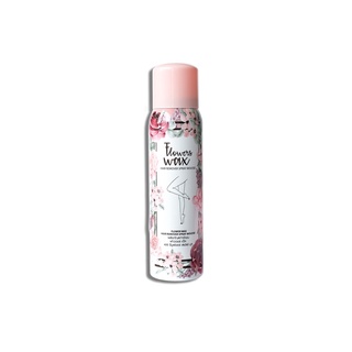 Flowers Remover Spray Mousse 100ml (01010) ฟาวเวอร์ กำจัดขน สเปรย์ มูสแว๊กซ์ถอนราก ถอนโคน