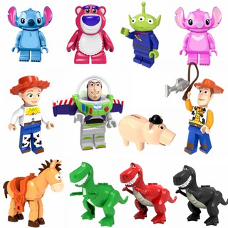 Toy Story Mini Toy ภาพยนตร์ตัวละครเดียวกันเด็กประกอบบล็อกของเล่นของขวัญ