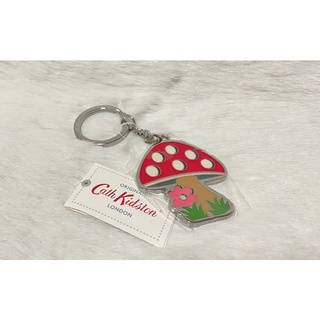 พวงกุญแจ แบบโลหะ ลายเห็ด Cath kidston