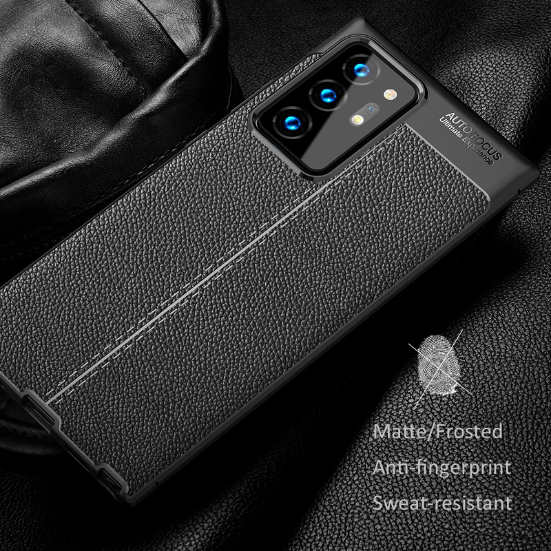 สําหรับ Samsung Galaxy Note 20 Ultra 5G ShockProof ยาง Slim TPU หนังฝาหลัง - รูปที่ 2