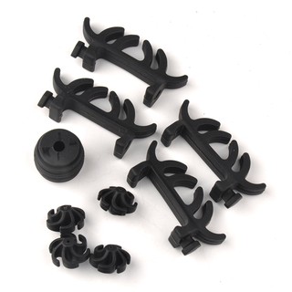 Compound Bow Stabilizer Rubber String Silencers Shock Absorber Bow Accessories in Black  for Archery Hunting Shooting