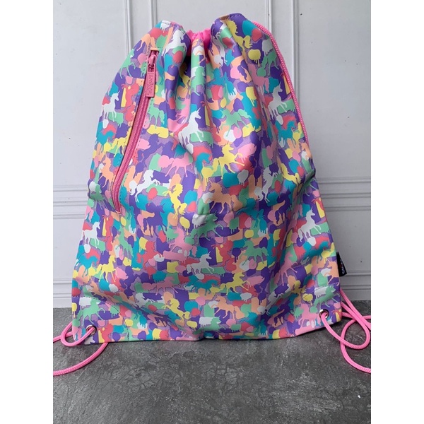 Smiggle DRAWSTRING BAG ILLUSION UNICORN/ SMIGGLE Backpack