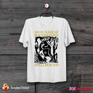 ผ้าฝ้ายแท้เสื้อยืด ลาย Siouxsie And The Banshees Spellbound Cool DIY อเนกประสงค์ 2022S-4XL