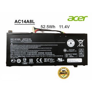 ACER แบตเตอรี่ AC14A8L ของแท้ (สำหรับ Aspire VN7-571 VN7-571G VN7-591 VN7-591G VN7-791G ) ACER battery Notebook