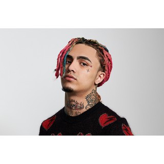 โปสเตอร์ Lil Pump ลิล ปัมป์ Poster วอลเปเปอร์ ตกแต่งผนัง Hip hop Hiphop ฮิปฮอป rapper แร็ปเปอร์ ของขวัญ โปสเตอร์ฮิปฮอป