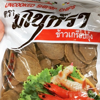 MANORA มโนราห์ ข้าวเกรียบดิบ รสกุ้ง / มโนราห์ไลท์  ไม่ทอด 500 ก.