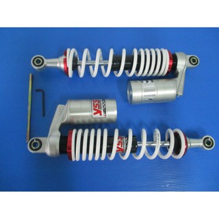 HONDA ST50 ST70 CF50 CF70 REAR GAS SHOCK SET (340 mm.) "WHITE" "YSS" // โช๊คอัพหลัง โช๊คแก๊ส สปริงสีขาว สินค้าคุณภาพดี