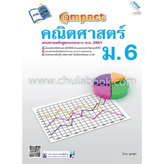 COMPACT คณิตศาสตร์ ม.6 :ตรงตามหลักสูตรแกนกลางการศึกษาขั้นพื้นฐาน 2551