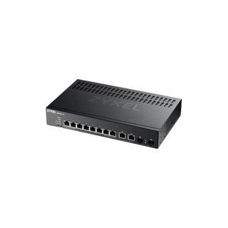 8 port GbE L2 Switch with 2 combo