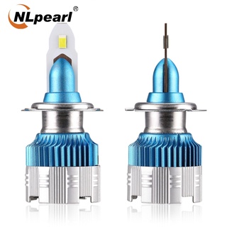 Nlpearl LED Headlight Official Store หลอดไฟหน้ารถยนต์ ไฟหน้ารถยนต์ 50 วัตต์ 8000lm H7 นำหลอดไฟหน้า H4 LED H1 9005 HB3 9006 HB4 H8 H9 H11