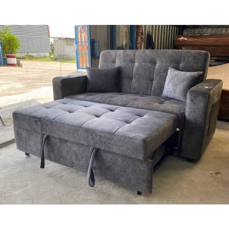 โซฟาเบดปรับนอน มีให้เลือกทั้งเเบบผ้าเเละหนัง PU( ต่างจังหวัดมีค่าส่ง)สอบถามก่อนนะคะ - รูปที่ 2