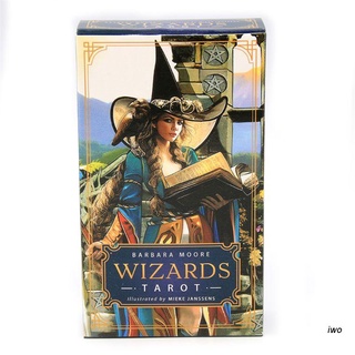 Iwo Wizard Tarot 78 Cards บอร์ดเกมของเล่นสําหรับเด็ก