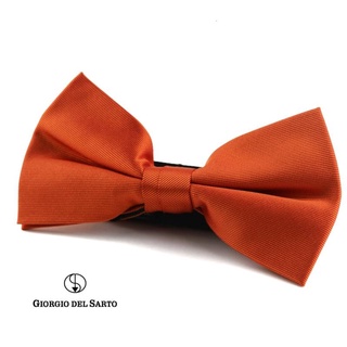 GIORGIO DEL SARTO Silk One-Fold Bow Tie โบว์ไทผ้าไหมหนึ่งจีบ