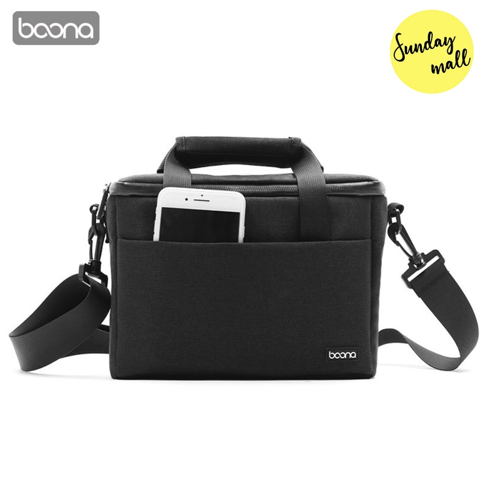 กระเป๋าใส่กล้อง Boona รุ่น Square สะพายข้าง คุณภาพดี กระเป๋ากล้อง กระเป๋าอเนกประสงค์