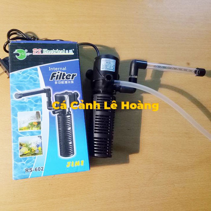 OXY เครื่องกรองน้ําตู้ปลาสร้างออกซิเจน กรองน้ําและปั๊ม 3 In 1 RS 602 rs603 rs605 Microbial Purifier