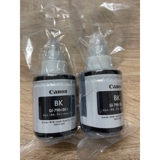 หมึก Canon GI-790 ของแท้ สีดำ แพ็คคู่ @แบบไม่มีกล่อง