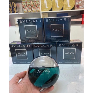 อิมพอร์ตหิ้ว BVLGARI AQVA POUR HOMME ▪️ 100 ml  ▪️ INBOX ซีล ▪️ ส่งฟรี  1599.-อิมพอร์ตหิ้ว BVLGARI A