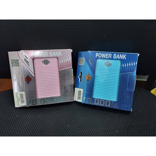 Ninja powerbank 10000mah สีฟ้า รุ่นชาร์จเร็ว 1A