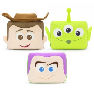 Disney Pixar ลิขสิทธิ์แท้ หมอนผ้าห่ม Toy Story : Kawaii