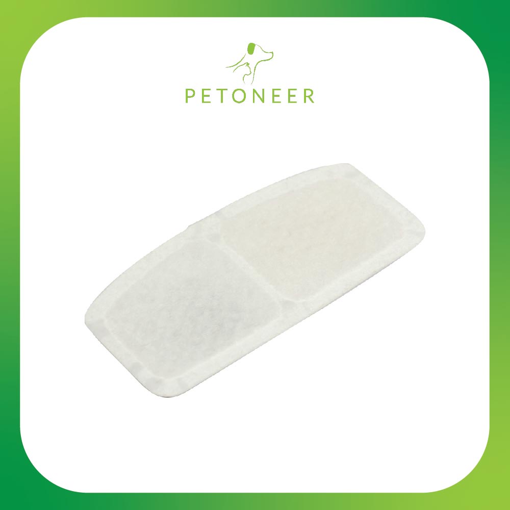 Petoneer Replacement Filters FS040 แผ่นกรองน้ำพุสัตว์เลี้ยงสำหรับรุ่น Fresco Mini Plus