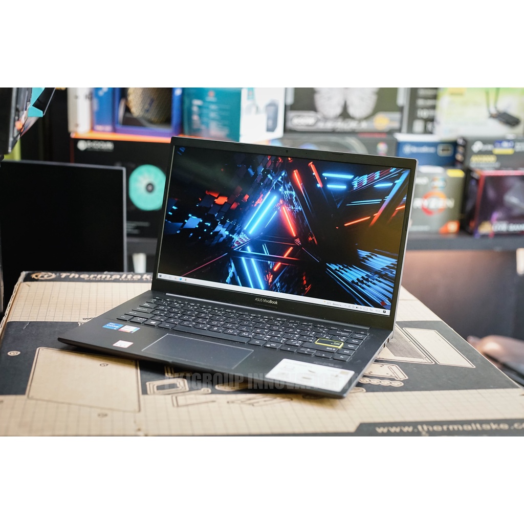 โน๊ตบุ๊คทำงานน้ำหนักเบา Asus Vivobook 14 S413EA-EB125TS i5-1135G7 INTEL IRIS XE GRAPHICS