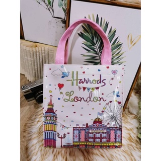 กระเป๋า Harrods London Shopping Bag แท้