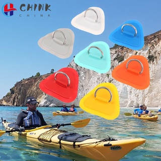 Chink แผ่นห่วง PVC ทรงสามเหลี่ยม 9 สี สําหรับเรือแคนู เรือคายัค เซิร์ฟบอร์ด SUP